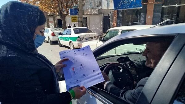 برگزاری مانور زلزله در مدرسه دانش سی سخت 