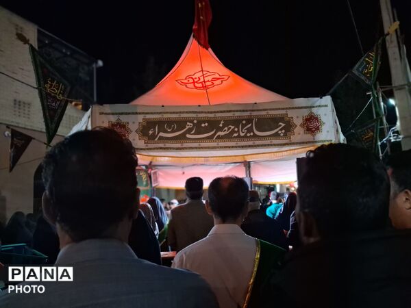خدمات رسانی موکب ها در حسینیه فضل
