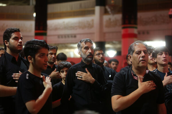 عزاداری شهادت دختر سه ساله امام حسین(ع) در قم