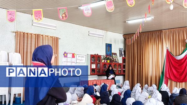 جلسه گفتمان دینی در دبستان شهید رجبی ۲ ناحیه شش مشهد 