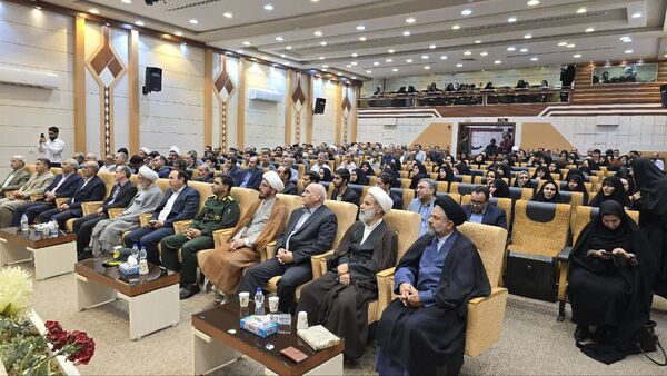 مراسم تکریم مدیر پیشین آموزش و پرورش شهرستان گناباد
