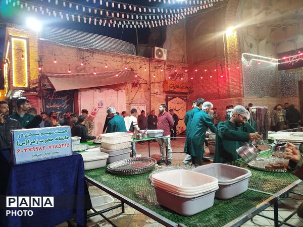 چایخانه حضرت زهرادر دویست و سی و یکمین شب از اجتماعات شبانه نیشابور 