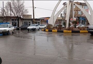 بارش باران زمستانی در شهرستان دهگلان