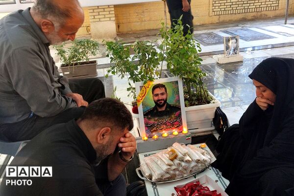 تجدید میثاق با آرمان‌های شهید محمد دکامی در سالگرد شهادت وی