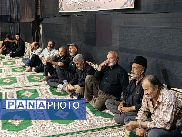 مراسم سوگواری شهادت حضرت رقیه (س) در شهر سفید‌دشت 