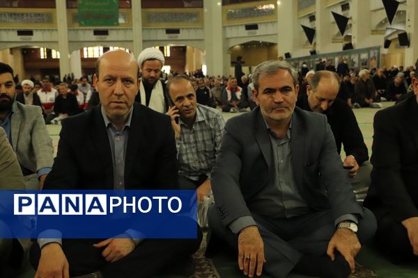 مراسم گرامیداشت چهلم شهدای خدمت در تبریز 