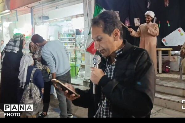 تجمع خودجوش مردم مسکن مهر رودهن در محکومیت آمریکا و اسرائیل