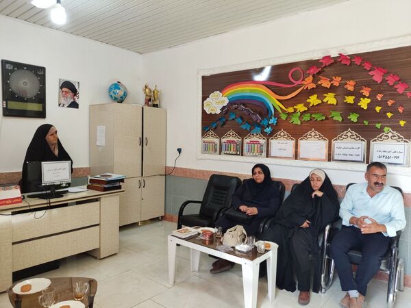 اولین جلسه انجمن اولیا و مربیان در دبستان رضای ۸ طرقبه شاندیز