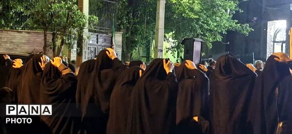 مراسم پر اقتدار انقلابی به همراه نماز استغاثه