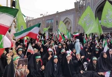 بیعت نسل ظهور با ولایت در حرم رضوی