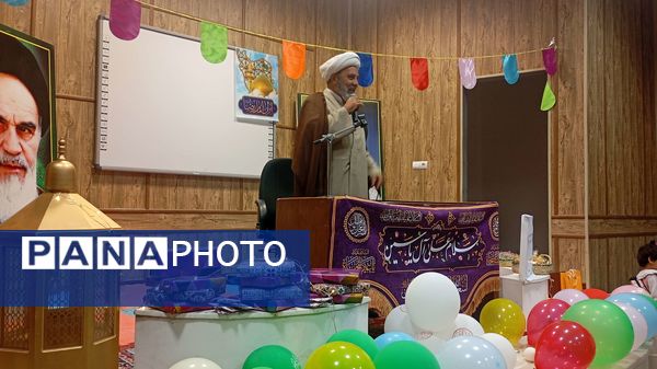 جشن روز دختر و حضور خادمان حرم امام رضا (ع) در فاروج