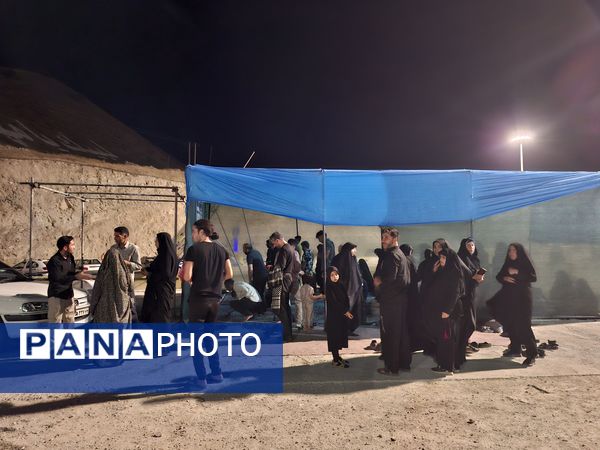 خدمات‌رسانی به زائران اباعبدالله الحسین (ع) درمواکب شهرستان هلیلان 