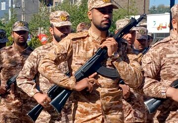 رزمایش سراسری «جانفدا برای ایران» در کامیاران
