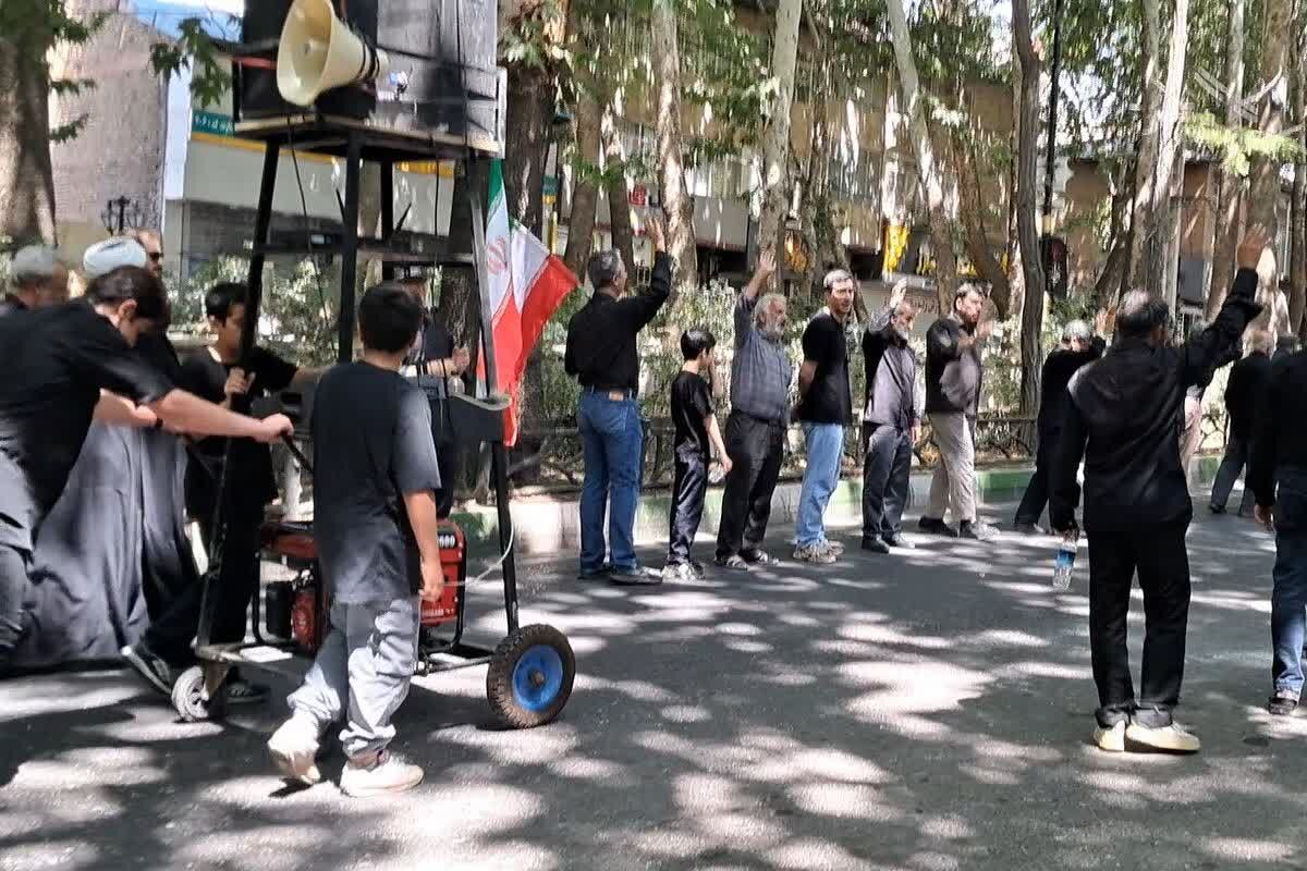 اشک و عهد در میدان امام دماوند؛ بیعت دوباره با سیدالشهدا و امام شهید