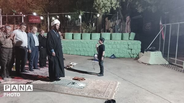 زمزمه بندگی در جوار امامزاده سید سعید شهر چلیچه