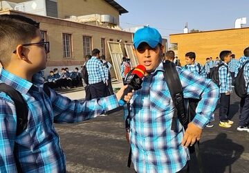 آغاز سال تحصیلی در مدرسه ائمه طاهرین(ع) شهر جعفریه