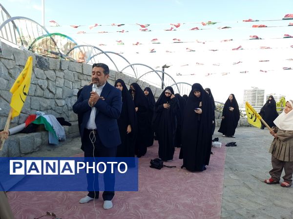 مراسم عطر افشانی مزار شهدای گمنام حبل نور کوهسنگی مشهد مقدس