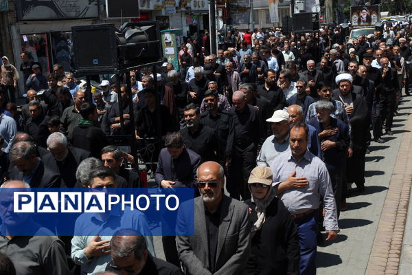 حرکت دسته عزاداری رحلت امام خمینی 