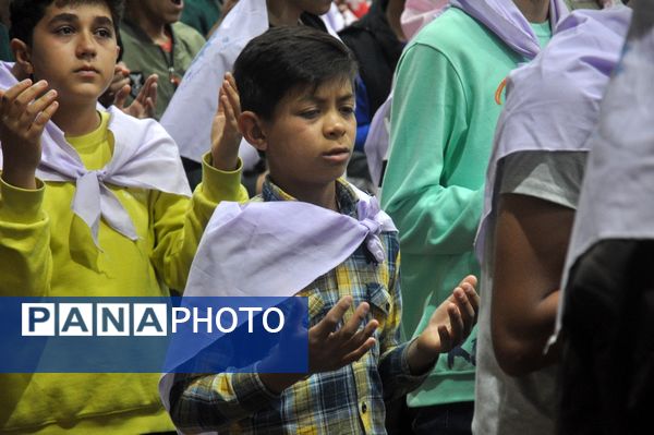 افتتاحیه سومین دوره زیارت اولی‌های پسر در مشهد