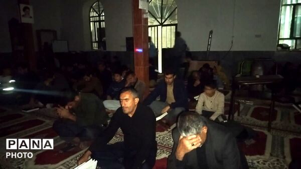 دومین شب لیالی قدر در مسجد صاحب زمان جاورده 