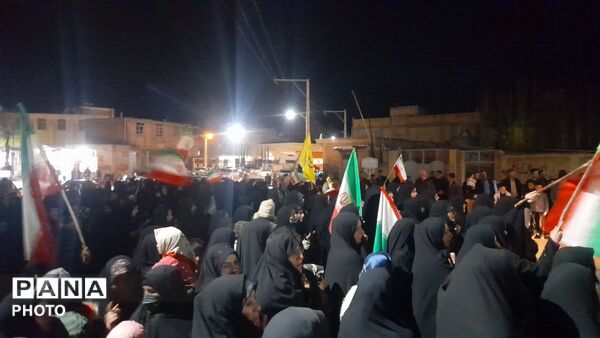 وداع باشکوه مردم دستناء با شهید امیرمحمد داوری