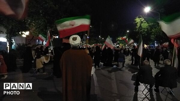 هشتاد و پنجمین شب از شب های مقاومت نیشابور در قاب پانا 