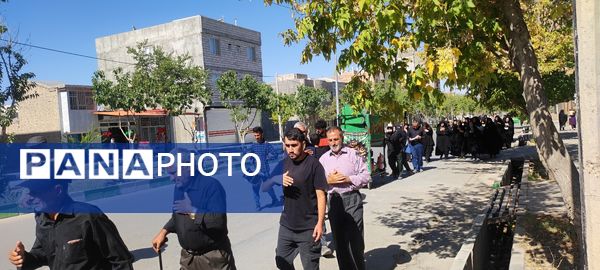 هیئت عزادارن مسجد قمر بنی هاشم شهرستان شیروان