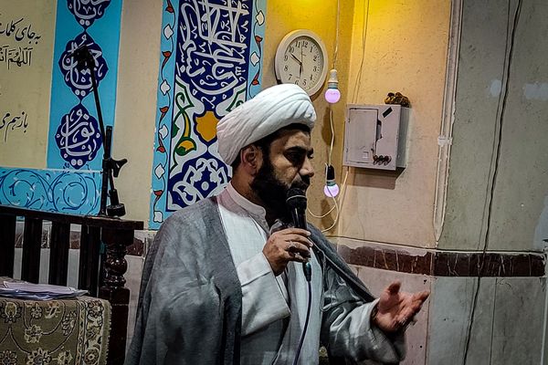 افتتاحیه اعتکاف دانش‌آموزی مسجد قمربنی هاشم باقرشهر 