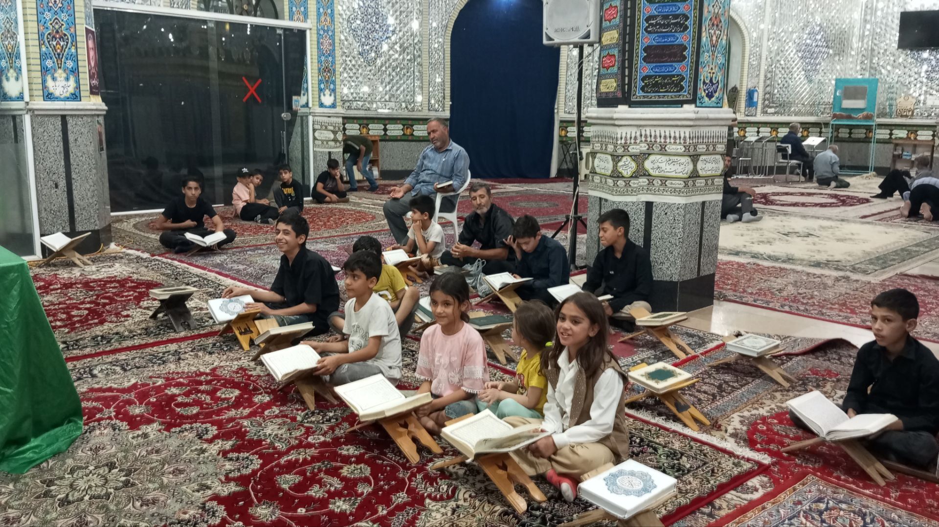 محفل انس با قرآن کریم در بی بی شطیطه 