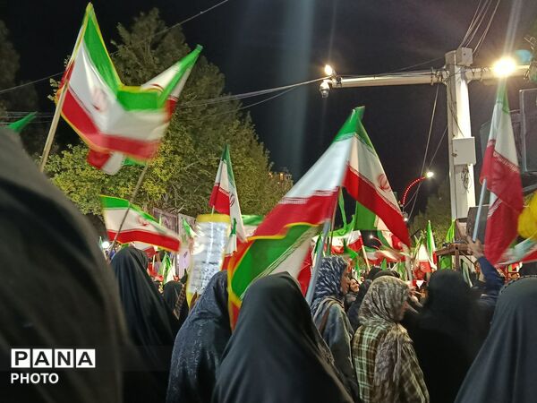 سی و نهمین شب از اجتماع با شکوه مردم ولایت مدار شهرستان کاشمر