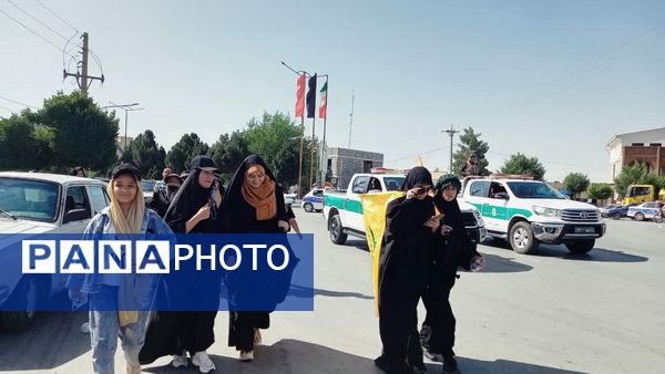 پیاده‌روی جاماندگان اربعین در یاسوج