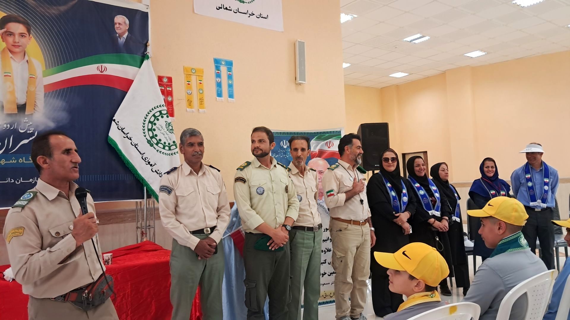 پیش اردوی ملی پسران در اردوگاه شهید چمران بجنورد 