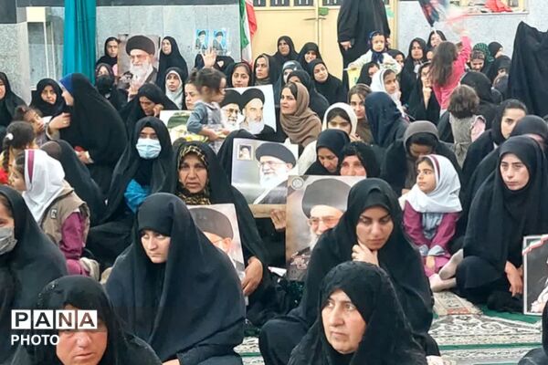 گرامیداشت چهلمین روز شهادت قائد امت در قلعه رئیسی