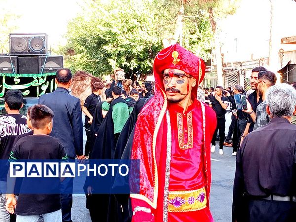 حرکت نمادین کاروان بندی اسد روستای فدافن و آیین نخل گردانی در کاشمر 