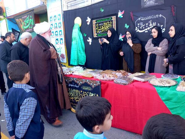 مراسم شهادت حضرت فاطمه(س) در مدرسه شهدای فرهنگی