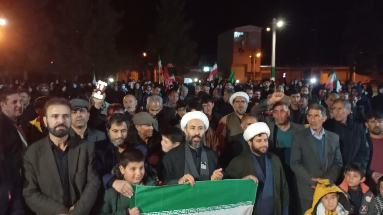 راهپیمایی باشکوه مردم کوهنانی برای بیعت با رهبر انقلاب