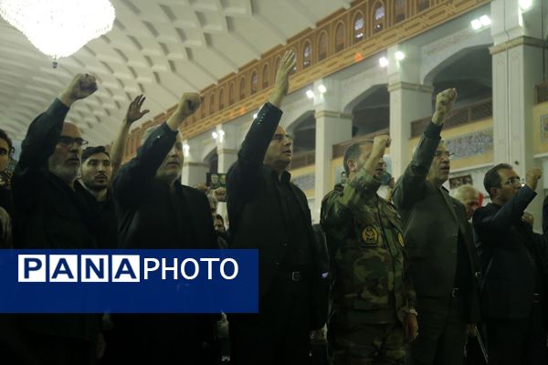 مراسم بزرگداشت شهدای اقتدار