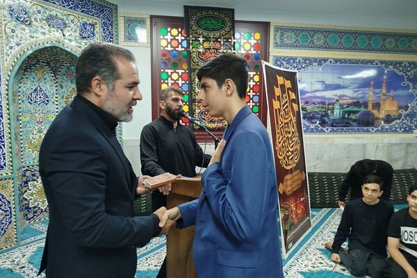 برگزاری سوگواره احلی من العسل در ناحیه دو شهرری 