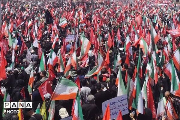 تهران از لنز دوربین خبرنگاران پانا شهرستان قدس در سوگ رهبر شهید انقلاب