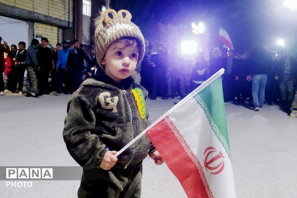 اجتماع قافله عزاداری شهرستان لردگان برای خون خواهی رهبر شهید