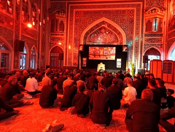 برگزاری مراسم عزاداری ابا عبدالله الحسین (ع) در تکیه ابوالفضلی 
