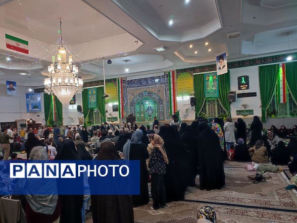 قاب پانا میزبان جشن ولادت امام زمان(عج) در مسجد خاتم پیامبران 