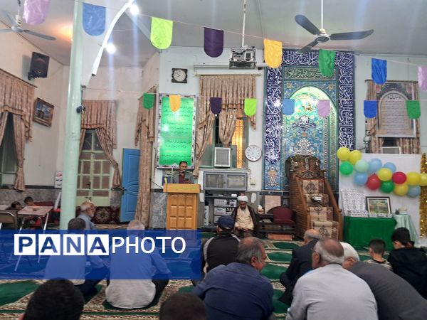 برگزاری جشن میلاد امام رضا(ع) در مسجد صاحب الزمان آشخانه 