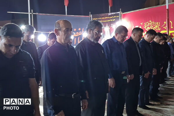 هیئت دانش‌آموزی در سوگ محرم
