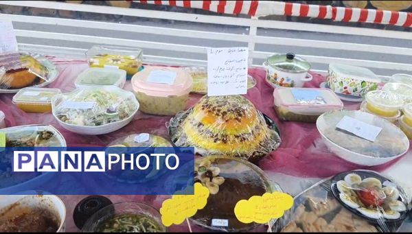 برگزاری اردوی درون مدرسه‌ای و جشنواره غذا در دبستان شاهد تحقیقی ناحیه ۶