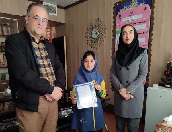 بازدید رئیس اداره کانون پرورش فکری کودکان و نوجوانان کاشمر از مدارس 