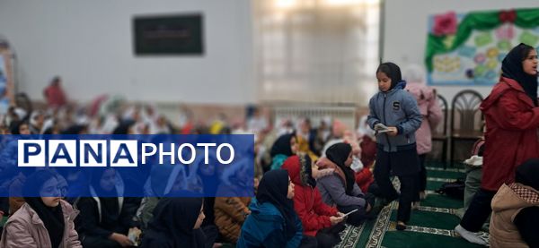 قرائت دعای توسل در آموزشگاه شهید رزمی خلیل آباد 