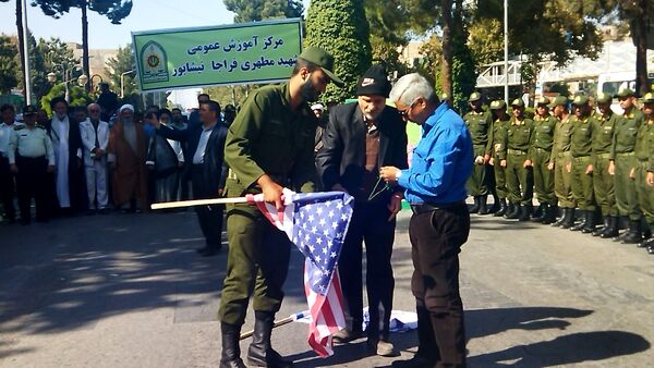 راهپیمایی بشارت نصر در نیشابور 
