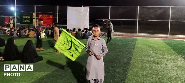 مراسم سوگواری رهبر شهید امام قائد در روستای زیارت پیرکرکان قلعه‌گنج 