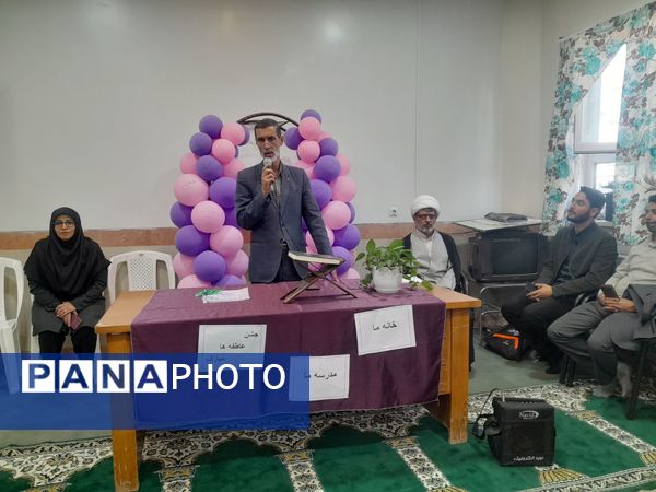 جشن عاطفه ها در هنرستان بنت الهدی صدر و دبستان حضرت آسیه (س) شهر رباط‌سنگ